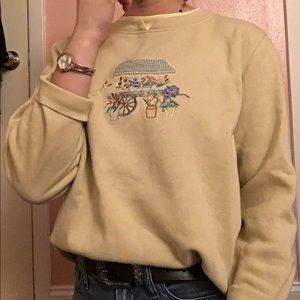 Flower Cart Sweater